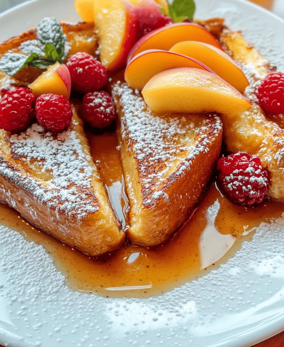 French toast is a breakfast classic loved by many for its simplicity and comforting flavors. This dish, often associated with lazy Sunday mornings and family gatherings, is more than just a way to use up stale bread; it represents a culinary tradition that transcends boundaries. Originating from the need to minimize food waste, French toast has evolved into a gourmet experience enjoyed around the world. With its soft, custardy interior and golden exterior, it’s a dish that can easily be adapted to suit personal tastes and dietary preferences.