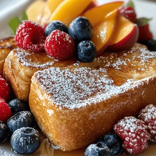 French toast is a breakfast classic loved by many for its simplicity and comforting flavors. This dish, often associated with lazy Sunday mornings and family gatherings, is more than just a way to use up stale bread; it represents a culinary tradition that transcends boundaries. Originating from the need to minimize food waste, French toast has evolved into a gourmet experience enjoyed around the world. With its soft, custardy interior and golden exterior, it’s a dish that can easily be adapted to suit personal tastes and dietary preferences.