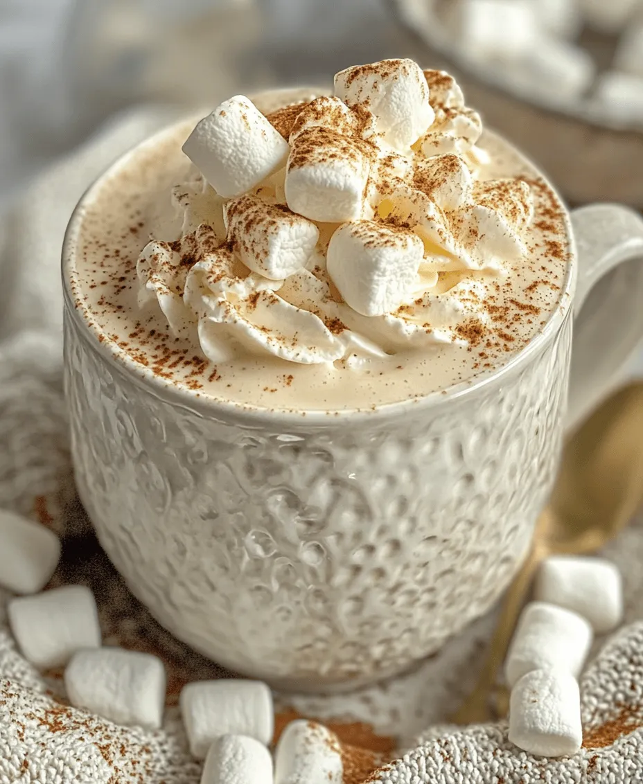 As the temperature drops and the chill of winter settles in, many of us find comfort in a warm cup of hot chocolate. This indulgent drink has long been a beloved winter staple, evoking memories of cozy evenings, holiday gatherings, and the joyous spirit of the season. While traditional hot chocolate has its charm with its rich, chocolatey flavor, there’s a luxurious twist that many are beginning to embrace: white hot chocolate.