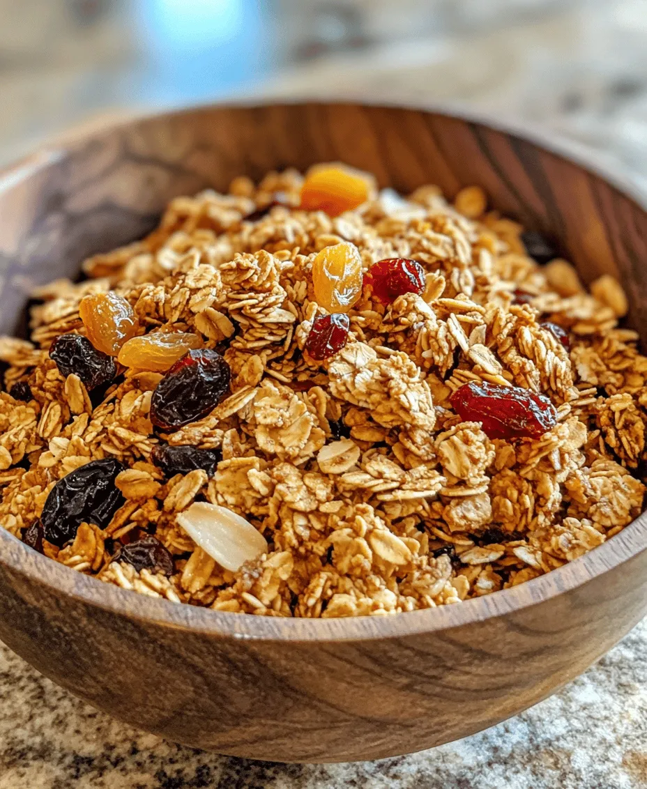 In today’s fast-paced world, the importance of a nutritious breakfast or snack option cannot be overstated. The right start to your day can fuel your body and mind, setting a positive tone for the hours ahead. This leads us to the delightful world of homemade granola, a versatile and healthful option that can be tailored to individual tastes and dietary needs. In this article, we will explore the recipe for 