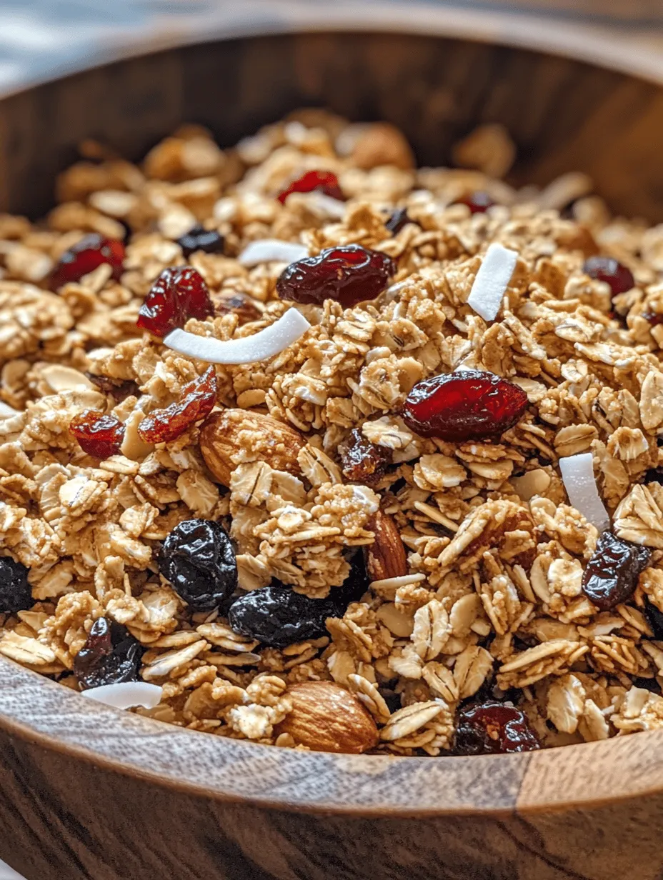 In today’s fast-paced world, the importance of a nutritious breakfast or snack option cannot be overstated. The right start to your day can fuel your body and mind, setting a positive tone for the hours ahead. This leads us to the delightful world of homemade granola, a versatile and healthful option that can be tailored to individual tastes and dietary needs. In this article, we will explore the recipe for "Crunchy Nutty Delight Granola," a wholesome blend of oats, nuts, seeds, and dried fruits that not only offers a delicious crunch but also packs a nutritional punch.
