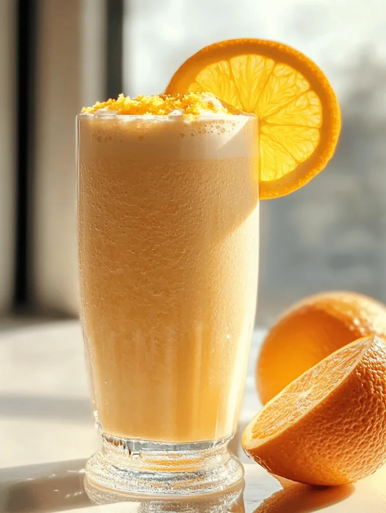 In the world of health and wellness, protein shakes have surged in popularity over the past few years. These nutrient-packed beverages not only serve as an excellent source of protein but also offer a convenient way to incorporate essential vitamins and minerals into your diet. Whether you're an athlete looking to enhance your post-workout recovery, a busy professional seeking a quick breakfast, or someone who simply enjoys a refreshing snack, protein shakes are versatile and satisfying. Among the myriad of flavors available, the Orange Dreamsicle Protein Shake stands out as a delightful fusion of sweet and tangy flavors that can transport you back to summer days with every sip.
