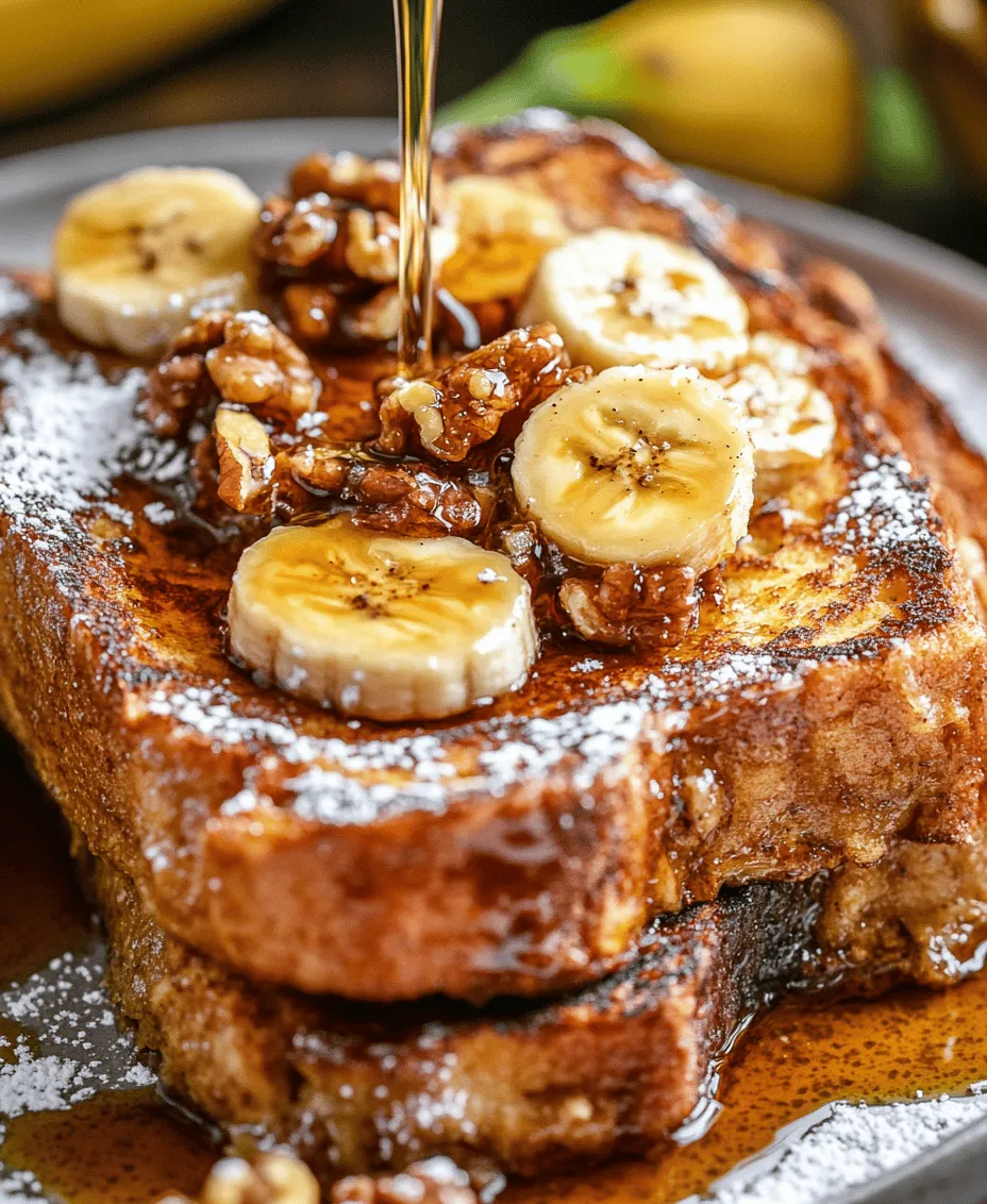 Welcome to a culinary delight that is sure to elevate your breakfast experience: Bananas Foster French Toast made with homemade banana bread. This dish is not just a meal; it’s an indulgent escape into a world of sweet, caramelized bananas, warm, comforting bread, and a delightful sauce that elevates the humble French toast to a new level of sophistication. The combination of flavors and textures in this recipe makes it a favorite among breakfast lovers and brunch enthusiasts alike.