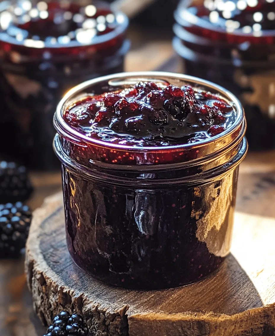 There is something undeniably delightful about creating homemade jams that capture the essence of seasonal fruits. The process of transforming fresh produce into a sweet, spreadable concoction is not only satisfying but also a way to preserve the fleeting flavors of summer for enjoyment all year long. Whether spread on toast, slathered on pancakes, or used as a filling for desserts, homemade jams bring a burst of flavor that store-bought varieties often lack. One such recipe that stands out in the world of preserves is the Sweet & Tangy Blackberry Bliss Jam.