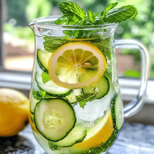 During the sweltering summer months, staying hydrated becomes essential. Not only does proper hydration help regulate body temperature, but it also aids digestion and keeps our skin looking fresh. What’s more refreshing than a chilled drink that packs both flavor and nutrition? Cucumber lemonade is an ideal choice as it combines the hydrating properties of cucumbers with the zesty zing of lemons.