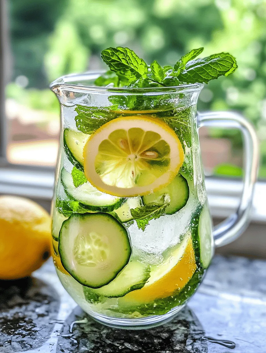 During the sweltering summer months, staying hydrated becomes essential. Not only does proper hydration help regulate body temperature, but it also aids digestion and keeps our skin looking fresh. What’s more refreshing than a chilled drink that packs both flavor and nutrition? Cucumber lemonade is an ideal choice as it combines the hydrating properties of cucumbers with the zesty zing of lemons.
