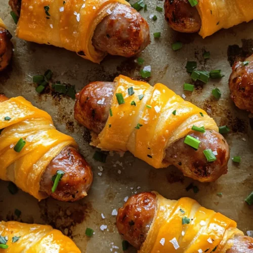 There’s something magical about breakfast. It’s the first meal of the day, the moment when you break your fast and fuel up for the day ahead. In our fast-paced world, finding time to prepare a hearty breakfast can be a challenge, but that’s where our Savory Breakfast Pigs in a Blanket Delight comes into play. This delightful dish combines the best of convenience and taste, allowing you to enjoy a satisfying meal without spending hours in the kitchen.