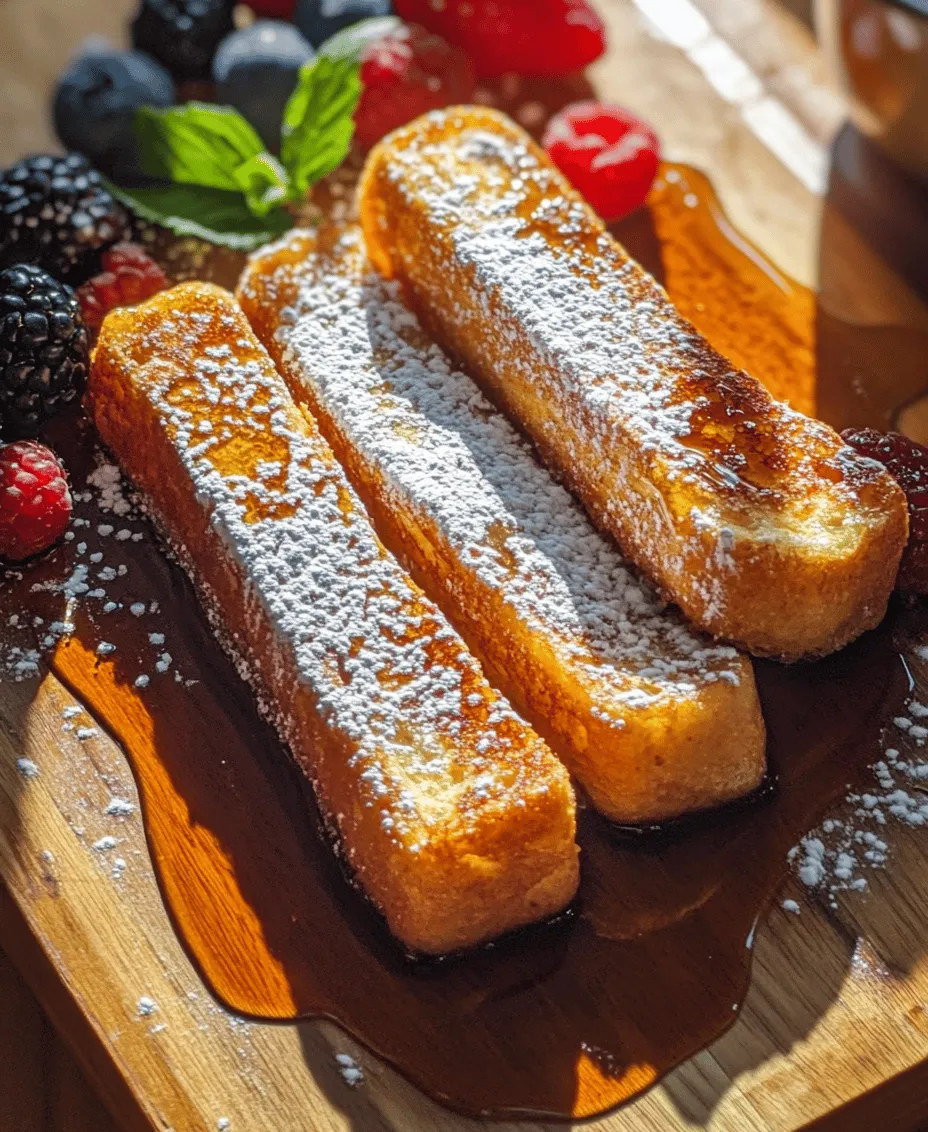 There’s something magical about breakfast that evokes feelings of comfort and warmth. For many, it’s the most cherished meal of the day, where family gathers around the table to share stories and laughter over delicious food. Among the myriad of breakfast options, baked French toast sticks stand out as a delightful choice that perfectly balances convenience and indulgence. Whether you are rushing to get the kids ready for school or enjoying a leisurely weekend brunch with friends, these baked treats offer a scrumptious way to start your day.