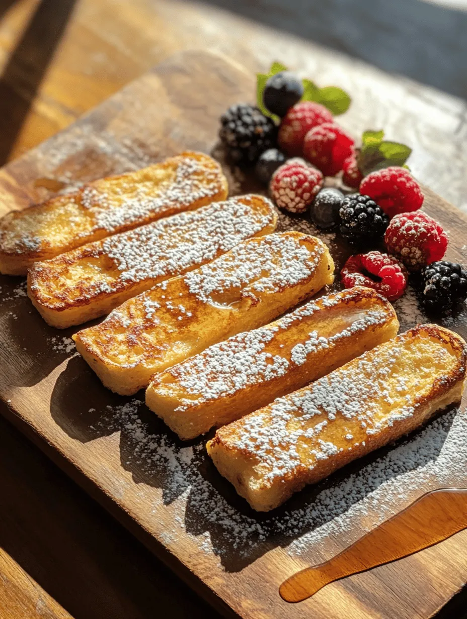 There’s something magical about breakfast that evokes feelings of comfort and warmth. For many, it’s the most cherished meal of the day, where family gathers around the table to share stories and laughter over delicious food. Among the myriad of breakfast options, baked French toast sticks stand out as a delightful choice that perfectly balances convenience and indulgence. Whether you are rushing to get the kids ready for school or enjoying a leisurely weekend brunch with friends, these baked treats offer a scrumptious way to start your day.