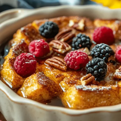 Breakfast casseroles have become a staple in many households, cherished for their convenience and comfort. These hearty dishes allow you to prepare a fulfilling breakfast in advance, saving time in the morning and providing a satisfying meal for family and friends. Among the various breakfast casseroles, the Overnight French Toast Casserole stands out as a delicious and versatile option that combines the classic flavors of French toast with the ease of a make-ahead dish.