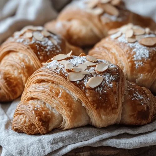 In the world of pastries, few delights are as enticing as flaky almond croissants. These delectable treats are not just a staple in French bakeries; they have become a beloved indulgence worldwide. The allure of almond croissants lies in their buttery, flaky layers, complemented by a sweet almond filling and a delightful crunch from sliced almonds. Imagine sipping a cup of coffee alongside a warm, freshly baked almond croissant, where each bite melts in your mouth, offering a symphony of textures and flavors.