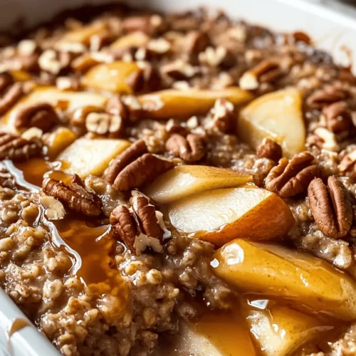 As the crisp air of autumn settles in, there's nothing quite like the comforting aroma of baked goods wafting through your kitchen. Among the myriad of seasonal favorites, the Caramel Apple Oatmeal Bake stands out, appealing to both the heart and palate. This delightful dish combines the sweet, tart flavors of apples with the rich, buttery notes of caramel, making it a perfect choice for breakfast, brunch, or even dessert. Not only does this recipe celebrate the vibrant flavors of the season, but it also harnesses the health benefits of oatmeal, making it a nutritious option to start your day.