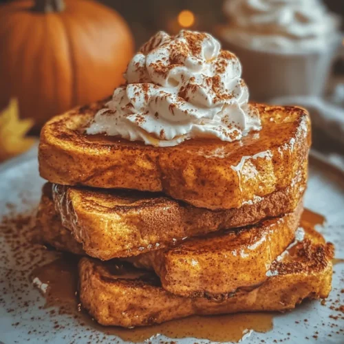 As the leaves turn and the air becomes crisper, the allure of pumpkin-flavored recipes emerges, capturing the essence of fall in every bite. Pumpkin-based dishes evoke a sense of nostalgia, warmth, and comfort, making them a staple in many households during the autumn season. Among these delightful creations, Pumpkin Pie French Toast stands out as a comforting breakfast option that seamlessly marries the beloved flavors of pumpkin pie with the classic breakfast favorite, French toast.