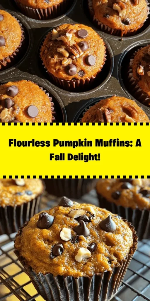 Enjoy the flavors of fall with these delicious flourless pumpkin muffins! Made with wholesome ingredients, these muffins are gluten-free and easy to whip up in just 30 minutes. They feature pumpkin puree, nut butter, and your choice of maple syrup or honey for a naturally sweet treat. Add in chocolate chips or nuts for an extra crunch. Perfect for breakfast, snacks, or a cozy coffee break! Get the recipe and savor the season!