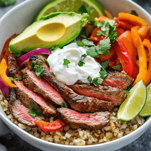 In recent years, there has been a significant shift towards high-protein meals as more individuals recognize the importance of protein in their diets. High-protein meals are not only known for supporting muscle growth and repair but also for their ability to keep you feeling fuller for longer, making them a popular choice among fitness enthusiasts and health-conscious individuals alike. Among the myriad of high-protein dishes, the steak fajita bowl stands out as a flavorful and satisfying option that packs a nutritional punch.