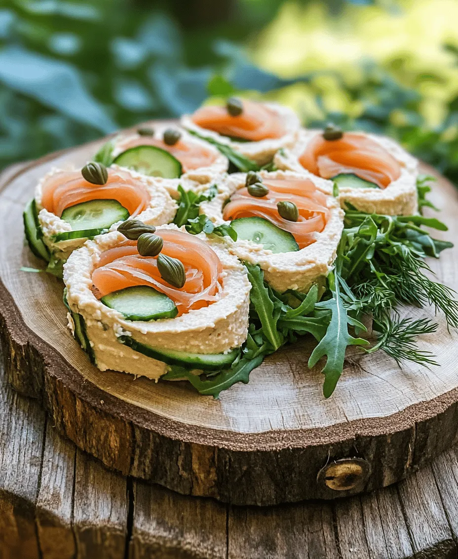 Roll-ups are a delightful and versatile option for anyone looking for a healthy snack or appetizer. Whether you're hosting a gathering, prepping meals for the week, or simply craving a light bite, roll-ups offer a perfect combination of taste and nutrition. One standout version of this easy-to-make treat is the savory smoked salmon roll-ups with cucumber and hummus. This recipe brings together the rich flavors of smoked salmon, the refreshing crunch of cucumber, and the creamy texture of hummus to create an irresistible blend that will appeal to your taste buds.