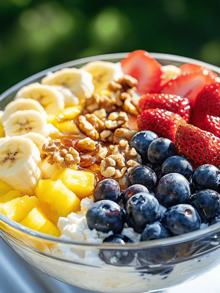 When it comes to nutrition, cottage cheese stands out as a powerhouse ingredient. It is an excellent source of protein, containing about 24 grams of protein per cup, making it a favored choice among fitness enthusiasts and those looking to maintain a balanced diet. The high protein content helps in muscle repair and growth, making it an essential component for anyone engaged in regular physical activity. Additionally, cottage cheese is low in fat and calories, particularly the low-fat or fat-free varieties, making it a guilt-free indulgence.