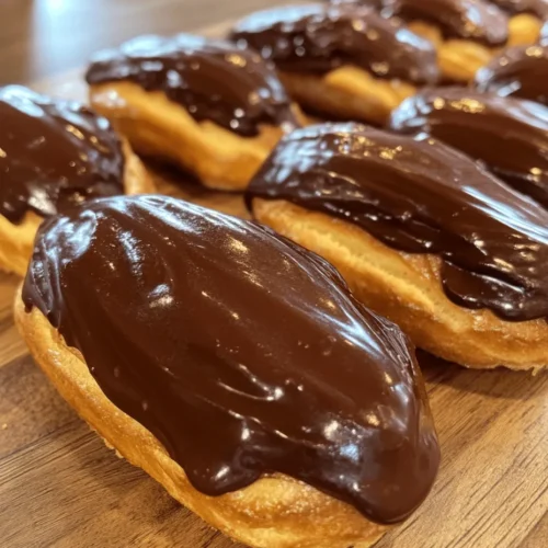 Chocolate éclairs are one of the most beloved French pastries, celebrated for their delightful combination of textures and flavors. A delicate choux pastry filled with rich pastry cream and topped with a glossy chocolate glaze, these treats are not only a feast for the eyes but also a sublime indulgence for the palate. The allure of homemade pastries like chocolate éclairs lies in the craftsmanship involved; the process of creating these elegant desserts is as rewarding as the final product itself.