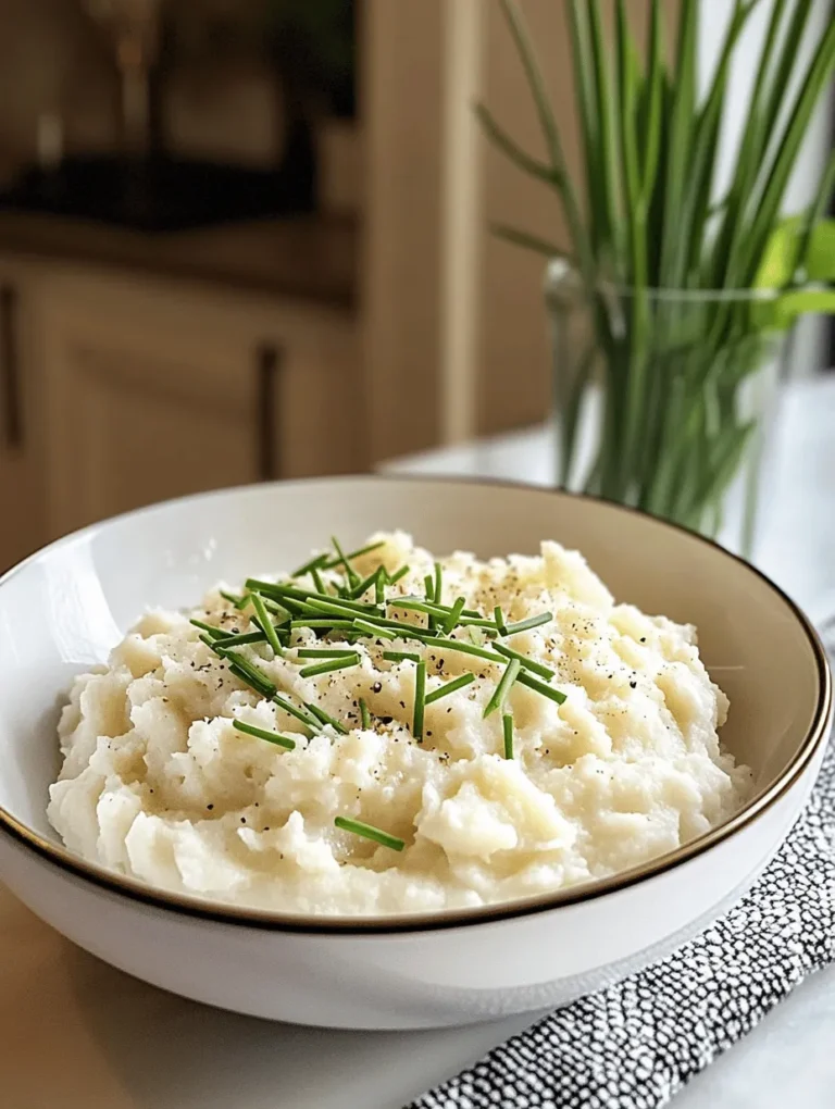 In a world where healthy eating is becoming increasingly popular, finding satisfying alternatives to our favorite comfort foods is essential. One such alternative that has gained tremendous traction is creamy cauliflower mash. This delightful dish offers all the creamy, comforting qualities of traditional mashed potatoes without the added calories and carbohydrates. Perfect for those looking to maintain a healthy lifestyle, cauliflower mash is not only delicious but also versatile enough to suit a variety of dietary preferences, including dairy-free and vegan diets.