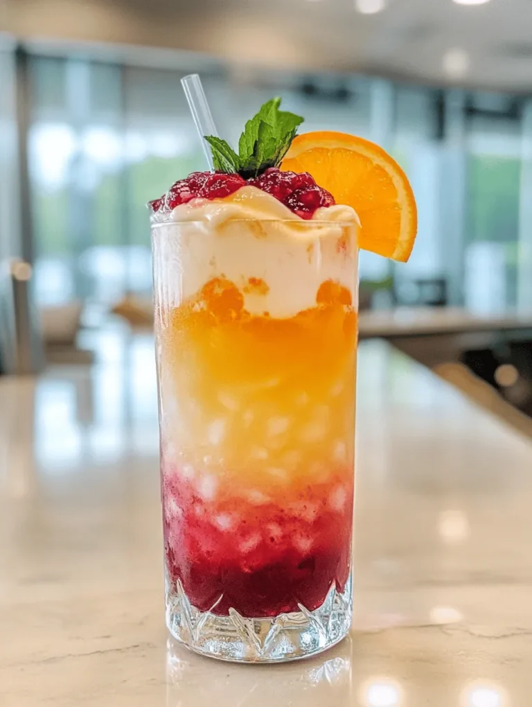 Imagine waking up to a morning that feels like a vacation—a bright sun rising, the sounds of nature awakening, and a refreshing drink that captures the essence of the day ahead. The Corona Sunrise cocktail is inspired by such serene moments, designed to evoke the vibrant colors of a sunrise while tantalizing the taste buds with its refreshing flavors. This cocktail is not just a drink; it’s a celebration of nature’s beauty, blending together colors and tastes that can elevate any occasion, whether it’s a casual brunch or a festive gathering.
