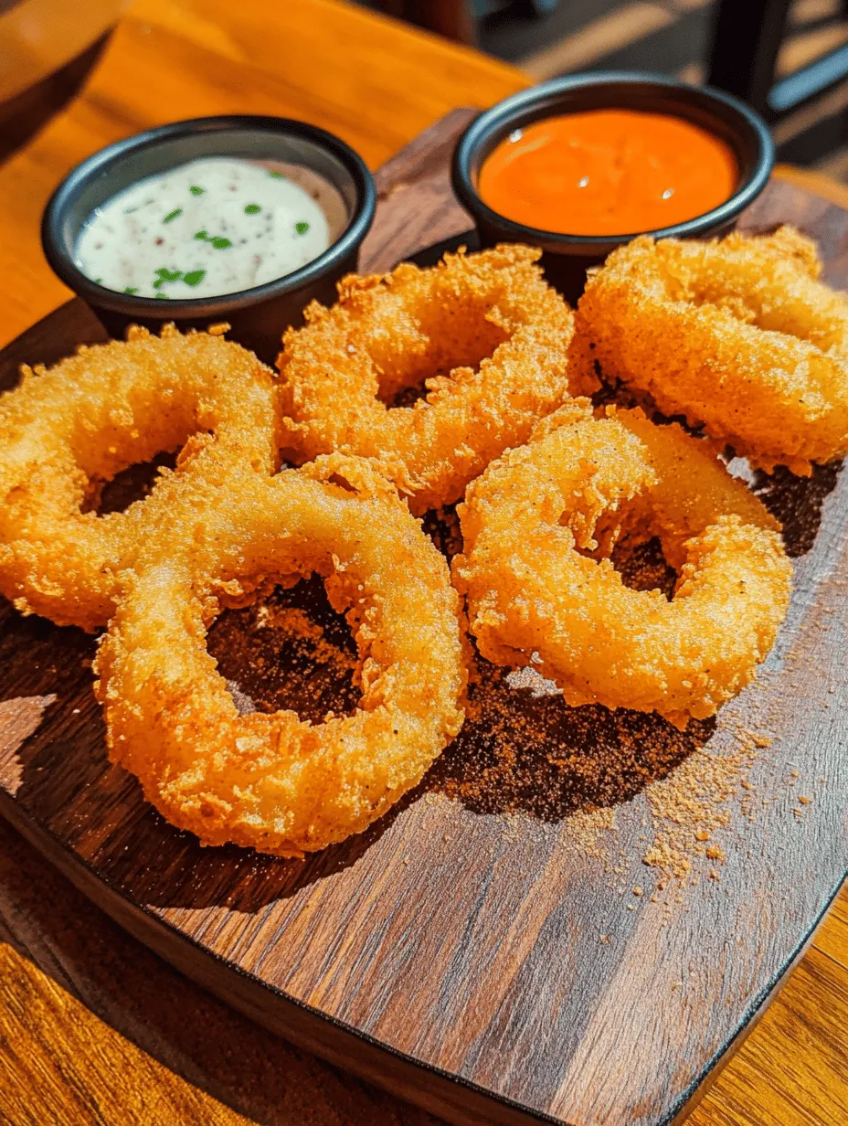 Onion rings are a beloved snack that has won the hearts of many with their crispy texture and savory flavor. Whether served as a side dish alongside a juicy burger, an appetizer at a gathering, or a late-night snack during a movie marathon, these golden-brown rings are an undeniable crowd-pleaser. The satisfying crunch of a perfectly fried onion ring, combined with its sweet and savory taste, creates an experience that is hard to resist.