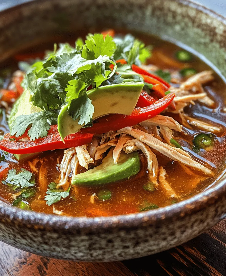 Warm and zesty chicken tortilla soup is a delightful dish that perfectly balances comforting flavors with a vibrant twist. This hearty soup is not only a feast for the eyes with its colorful presentation but also a warm hug in a bowl that can brighten any day. Whether it’s a chilly winter evening or a breezy summer night, chicken tortilla soup serves as the perfect meal. Its zesty profile is complemented by the crunch of tortilla chips, making it an ideal choice for family gatherings, casual dinners, or even a quick weeknight meal.