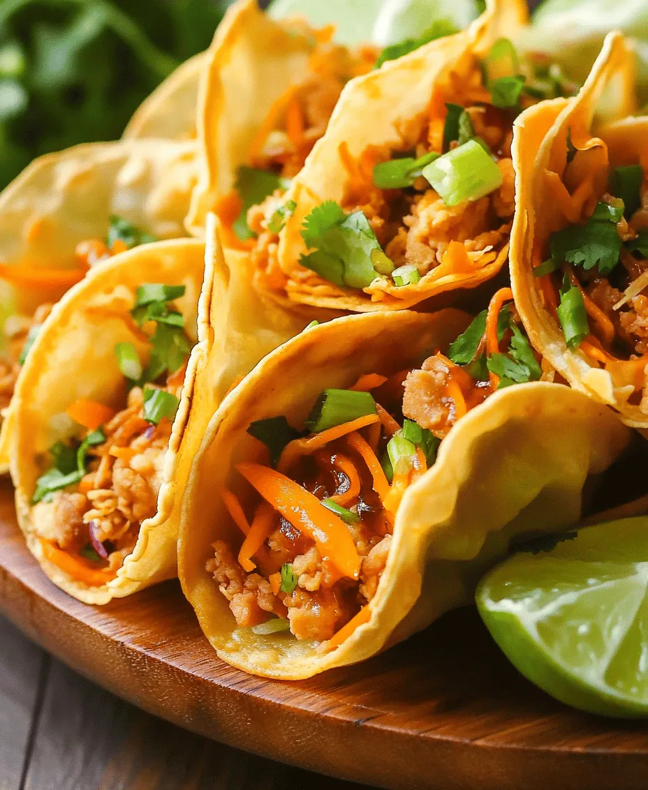 Discover the delightful fusion of textures and flavors with these Crispy Chicken Wonton Tacos inspired by Applebee’s. This irresistible recipe combines seasoned ground chicken with fresh slaw, all wrapped in a golden, crispy wonton shell. These tacos are perfect for a casual dinner or a fun appetizer, making them a versatile choice for any gathering or weeknight meal. What sets this dish apart is not only its unique combination of ingredients but also the ease of preparation, allowing you to impress family and friends without spending hours in the kitchen. In this article, we will explore every aspect of this recipe, from ingredient selection to serving suggestions, ensuring you can recreate this dish with confidence.