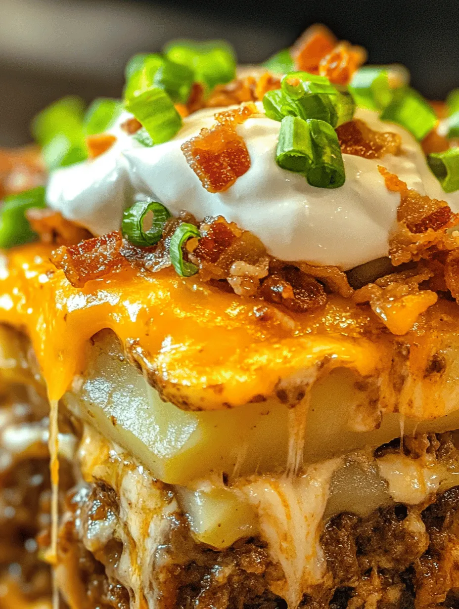 When it comes to comfort food, few dishes can evoke the same feelings of warmth and satisfaction as a hearty casserole. Casseroles are a staple in many households, cherished for their ability to bring family and friends together around the dinner table. They offer a unique blend of flavors and textures, making them appealing to both children and adults alike. Among the myriad of casserole options, the Loaded Potato and Meatloaf Casserole stands out as a perfect family meal that combines the rich, savory tastes of meatloaf with the creamy, comforting essence of loaded baked potatoes.