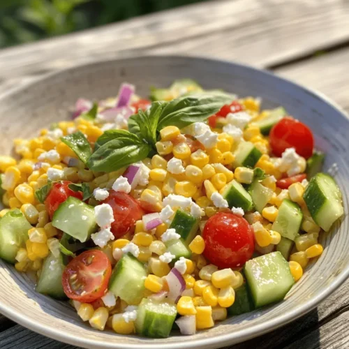 As the sun shines brightly and temperatures rise, nothing says summer quite like a vibrant salad bursting with fresh flavors. Summer salads are the perfect way to celebrate the season, offering a light and refreshing alternative to heavier meals. They are not only visually appealing but also packed with nutrients that nourish our bodies during the warmer months. Among these delightful dishes, the Sunny Summer Corn Salad stands out as a quintessential recipe that captures the essence of summer in every bite.
