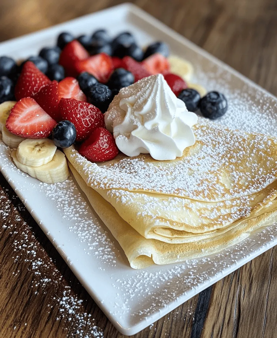 Crepes are a timeless culinary delight that has captured the hearts and taste buds of food lovers worldwide. These thin, delicate pancakes are incredibly versatile, serving as a canvas for both sweet and savory fillings, making them suitable for any meal of the day. Whether you enjoy them filled with fresh fruits and a dollop of whipped cream for breakfast, or stuffed with chocolate and caramel for dessert, crepes can be tailored to suit every palate.