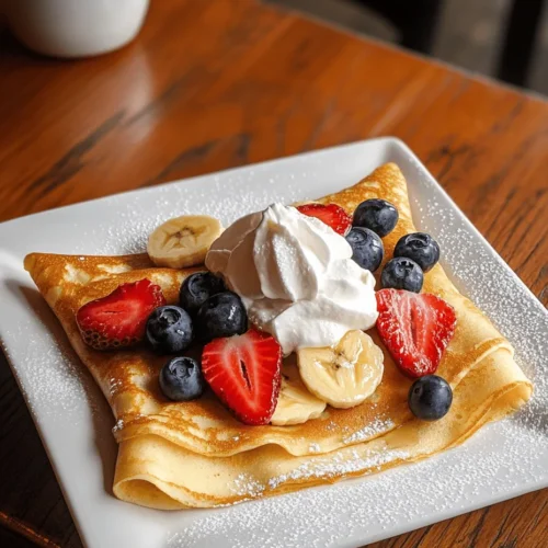 Crepes are a timeless culinary delight that has captured the hearts and taste buds of food lovers worldwide. These thin, delicate pancakes are incredibly versatile, serving as a canvas for both sweet and savory fillings, making them suitable for any meal of the day. Whether you enjoy them filled with fresh fruits and a dollop of whipped cream for breakfast, or stuffed with chocolate and caramel for dessert, crepes can be tailored to suit every palate.
