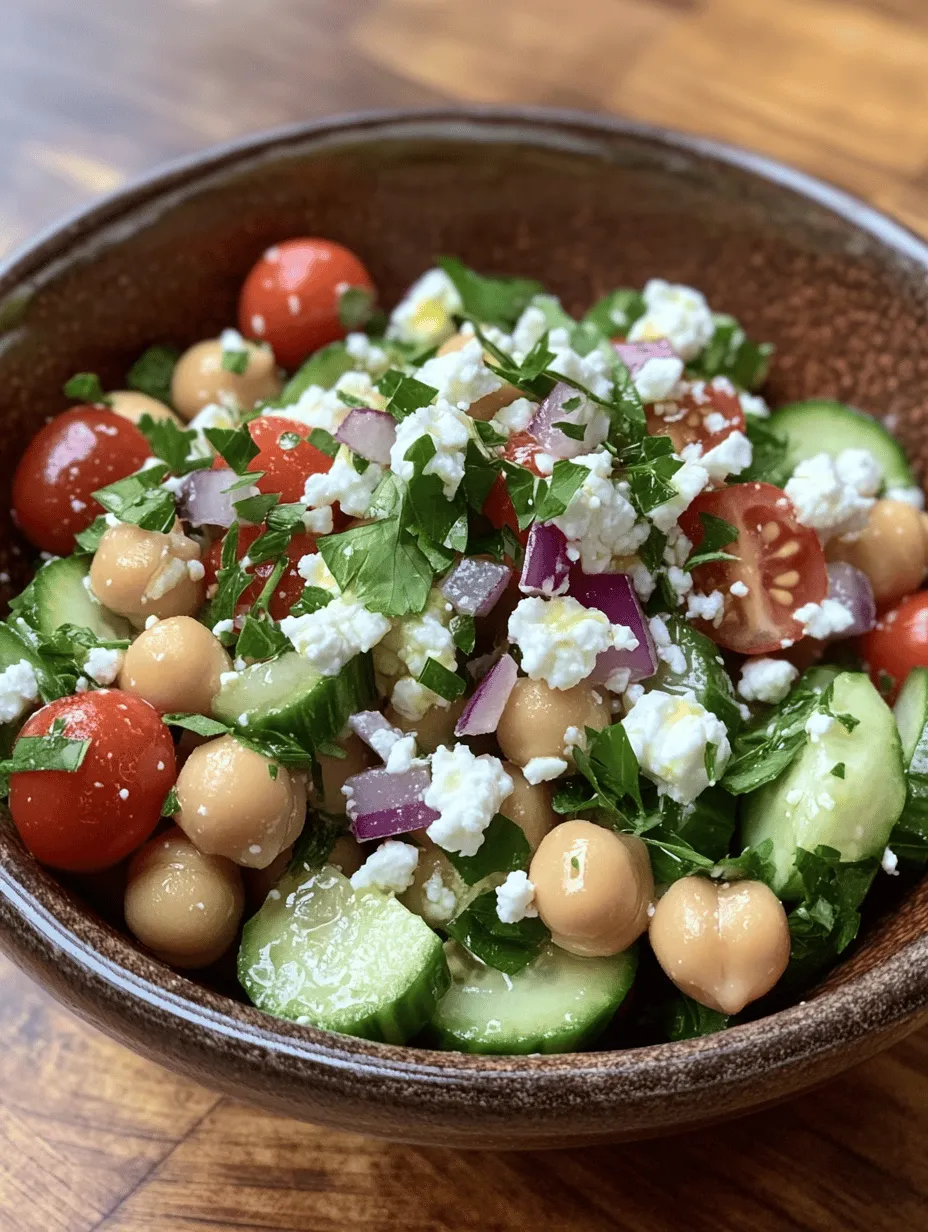 Chickpeas, often hailed as a superfood, have gained immense popularity in the culinary world over recent years, and for good reason. These small legumes are not only delicious but also incredibly versatile, making them a staple in a variety of dishes from hummus to stews. One of the simplest yet most satisfying ways to enjoy chickpeas is in a Crisp & Refreshing Chickpea Cucumber Salad. This vibrant salad is a delightful medley of textures and flavors, perfect for those hot summer days or as a light meal that doesn't skimp on nutrition.