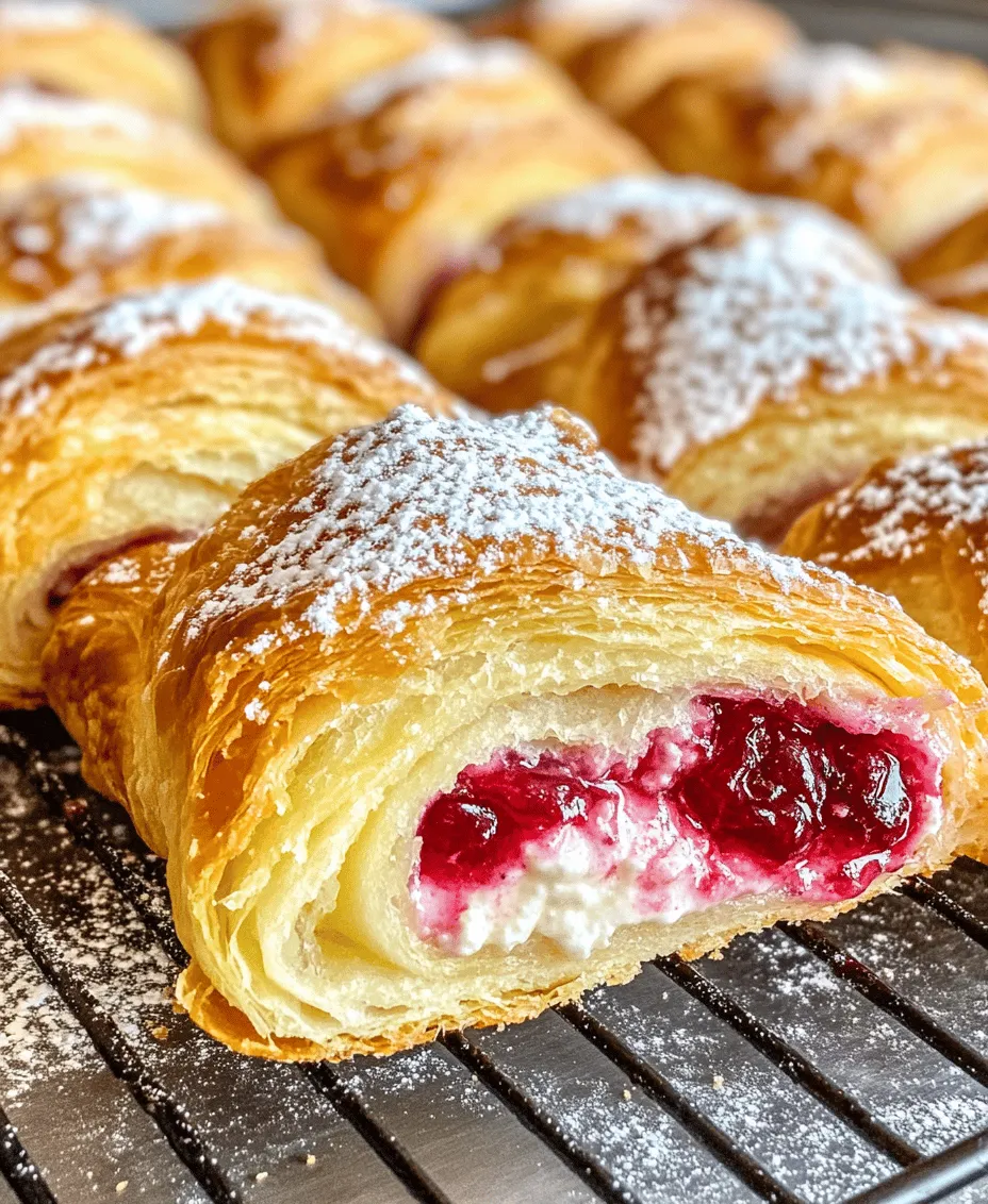 Are you ready to indulge in a delightful treat that combines the flakiness of croissants with a luscious cherry cream cheese filling? The Air Fryer Cherry Cream Cheese Croissants are not just a delicious pastry; they are an experience that elevates your breakfast or snack time to a new level. Bursting with flavor and made with simple ingredients, these croissants are the perfect blend of sweet and creamy, making them a favorite choice for both kids and adults alike.