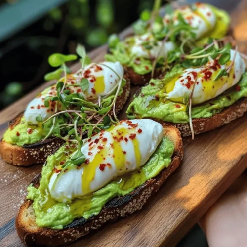 To create the perfect Sunrise Avocado Toast with Poached Egg and Microgreens, it’s essential to understand the key components that make this dish not only flavorful but also nutritious. Each ingredient plays a vital role in contributing to the overall health benefits and taste profile.