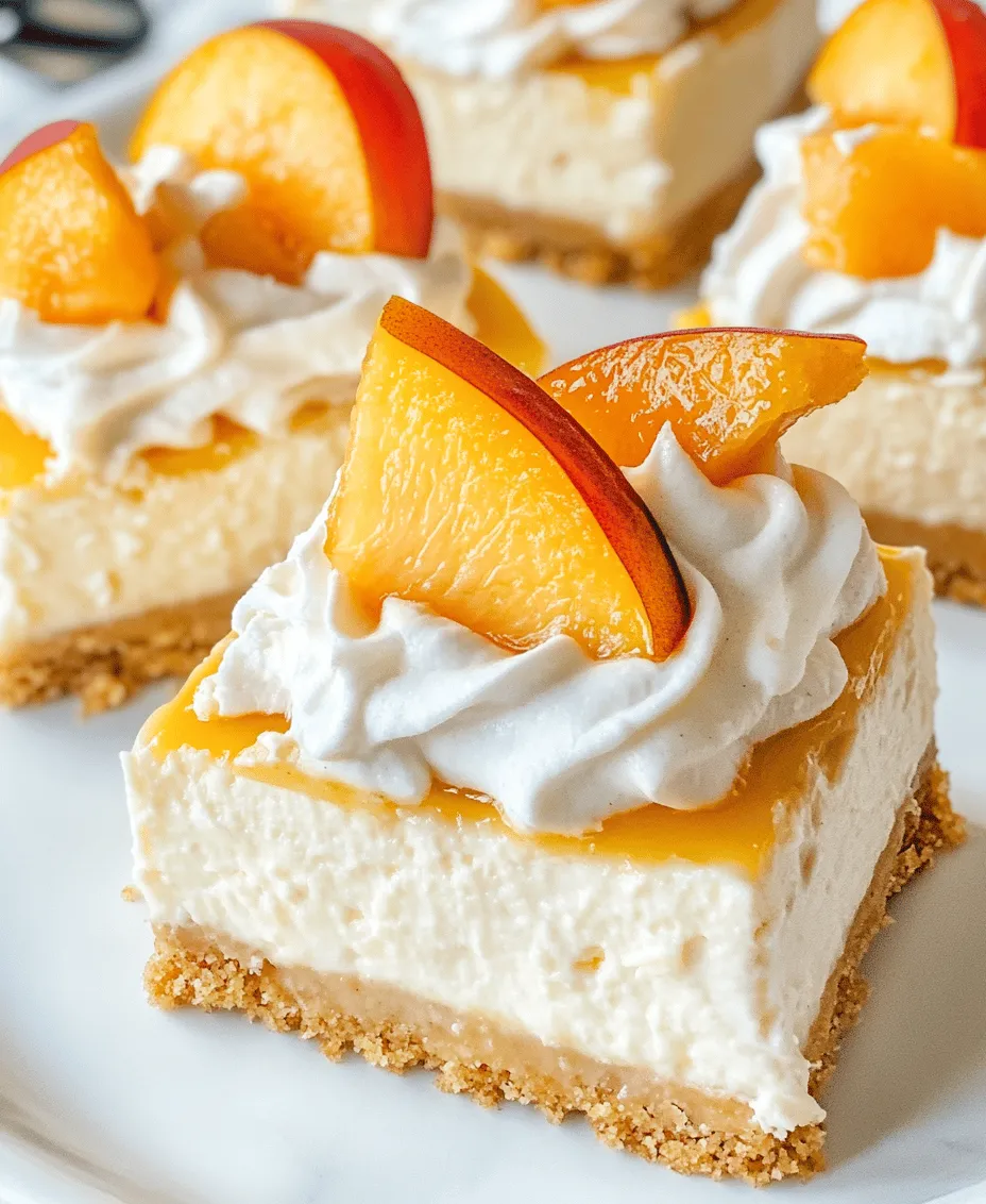 To create the perfect peaches and cream cheesecake bars, it’s essential to understand each ingredient's role in the recipe. The balance of flavors and textures is what makes these bars stand out, and knowing how each component contributes will help you achieve the best results.
