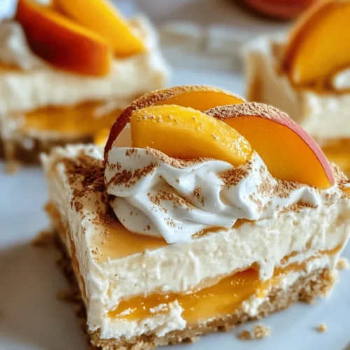 To create the perfect peaches and cream cheesecake bars, it’s essential to understand each ingredient's role in the recipe. The balance of flavors and textures is what makes these bars stand out, and knowing how each component contributes will help you achieve the best results.