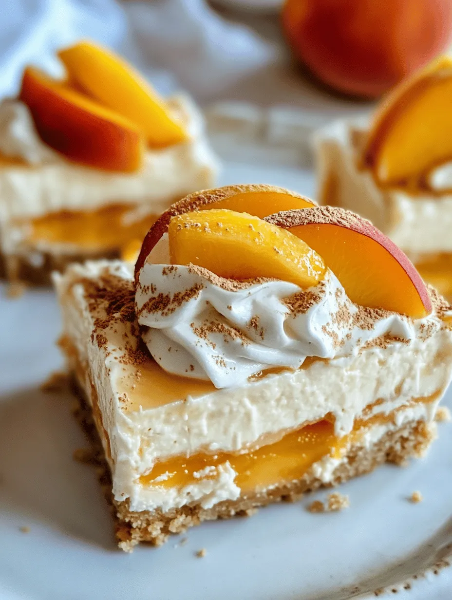 To create the perfect peaches and cream cheesecake bars, it’s essential to understand each ingredient's role in the recipe. The balance of flavors and textures is what makes these bars stand out, and knowing how each component contributes will help you achieve the best results.