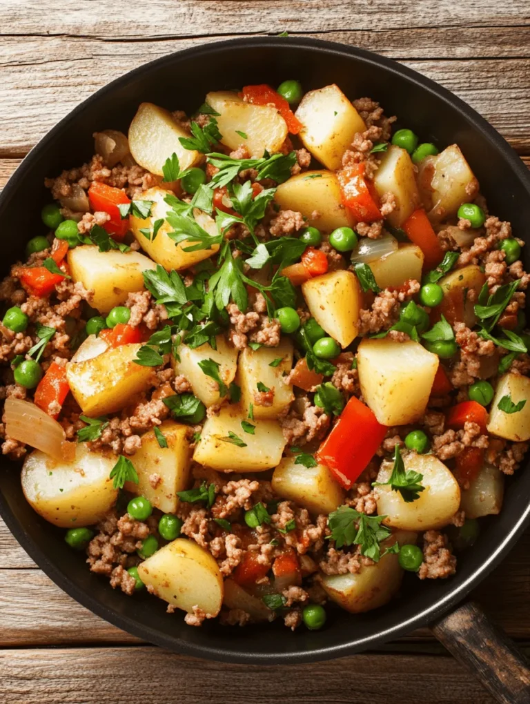 In recent years, one-pan meals have gained immense popularity among home cooks, and for good reason. These convenient dishes are not only time-saving but also help minimize the mess in the kitchen. With busy lifestyles and demanding schedules, more people are turning to one-pan recipes that offer a delicious, hearty meal without the need for extensive clean-up afterward. One such dish that has captured the hearts of many is the One-Pan Ground Meat and Potato Skillet.