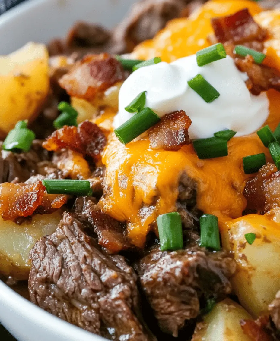 To truly appreciate the Crockpot Loaded Steak and Potato Bake, it’s essential to understand the ingredients that come together to create this flavorful masterpiece. Each component plays a vital role in the overall taste and texture of the dish, ensuring that every serving is a delightful experience.