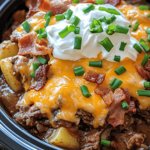 To truly appreciate the Crockpot Loaded Steak and Potato Bake, it’s essential to understand the ingredients that come together to create this flavorful masterpiece. Each component plays a vital role in the overall taste and texture of the dish, ensuring that every serving is a delightful experience.