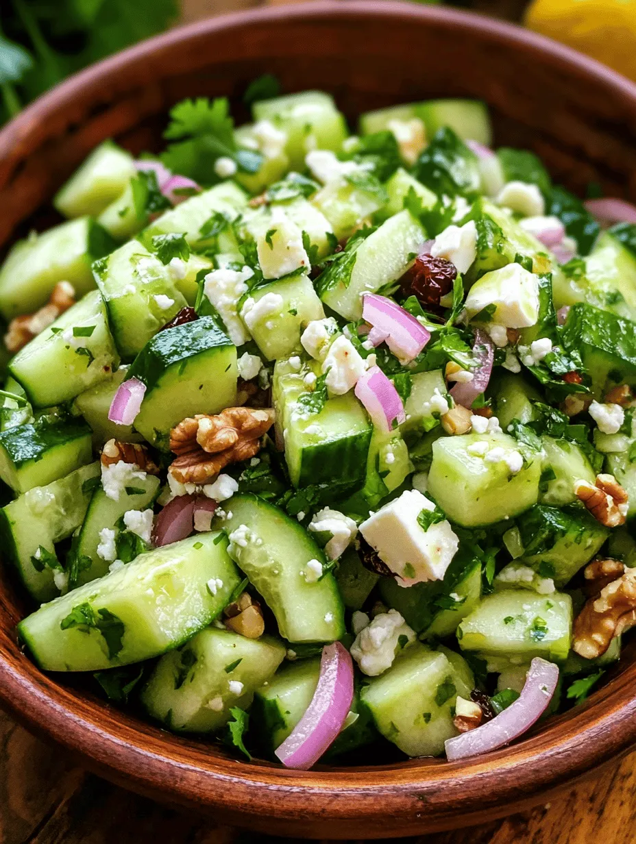 In the world of salads, few combinations are as refreshing and delightful as a crunchy cucumber and apple salad. This vibrant dish is a symphony of textures and flavors, making it not only a feast for the eyes but also a wholesome addition to any meal. Whether you're looking for a light lunch option, a side dish for a family gathering, or a refreshing accompaniment for a summer picnic, this salad fits the bill perfectly.