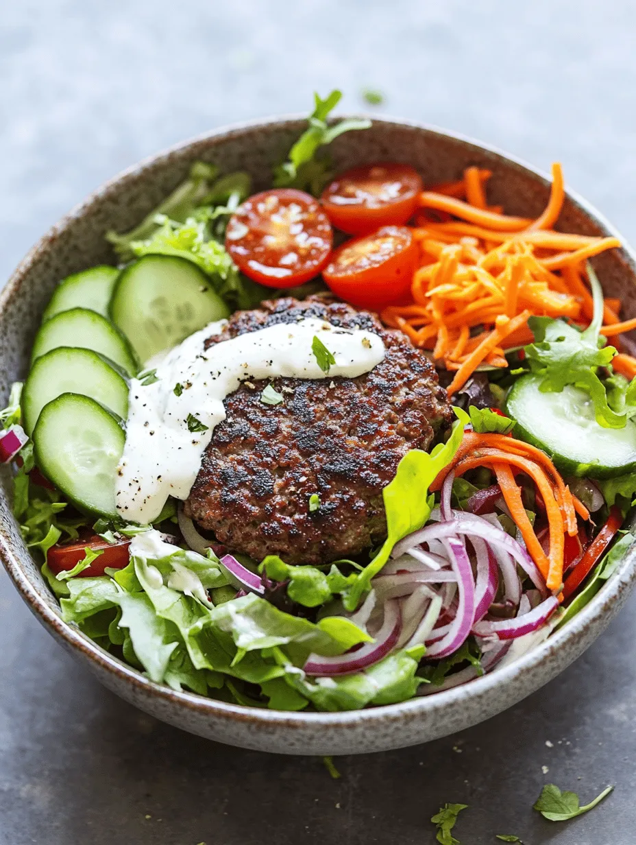 In recent years, there has been a significant shift towards colorful, healthy meals that not only taste good but also look visually appealing. This trend is driven by a growing awareness of the importance of nutrition and aesthetics in our food choices. One dish that perfectly embodies this movement is the Rainbow Burger Bowl. This vibrant and nutritious option is not only a feast for the eyes but also a powerhouse of health benefits, making it an excellent choice for anyone looking to enhance their diet without sacrificing flavor.