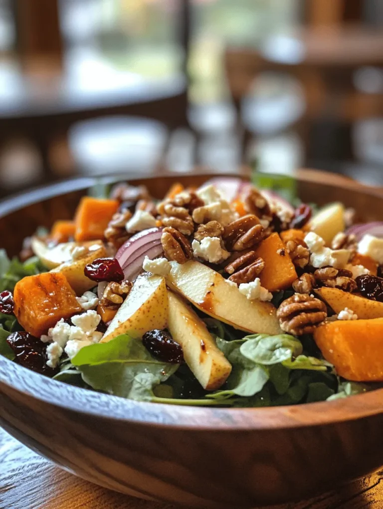 As the leaves turn vibrant shades of red, orange, and gold, there’s a special magic in the air that signals the arrival of fall. The season brings with it a bounty of rich flavors and a sense of warmth and comfort that is perfect for gathering around the table with family and friends. One of the most delightful ways to celebrate autumn’s harvest is through a colorful, nutrient-packed Fall Harvest Salad. This dish is not only visually stunning but also a symphony of flavors that encapsulate everything we love about this time of year.