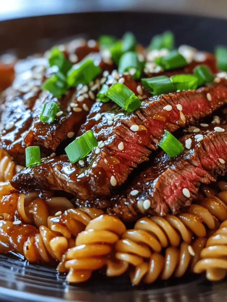 Welcome to a culinary adventure that combines the rich, savory flavors of steak with the comforting texture of pasta! In this article, we’ll be exploring the delightful recipe for Sticky Honey Garlic Steak and Rotini—a dish that promises to tantalize your taste buds and leave you craving more. This unique combination of ingredients not only brings together two beloved staples but also enhances your dining experience through a perfect balance of flavors.