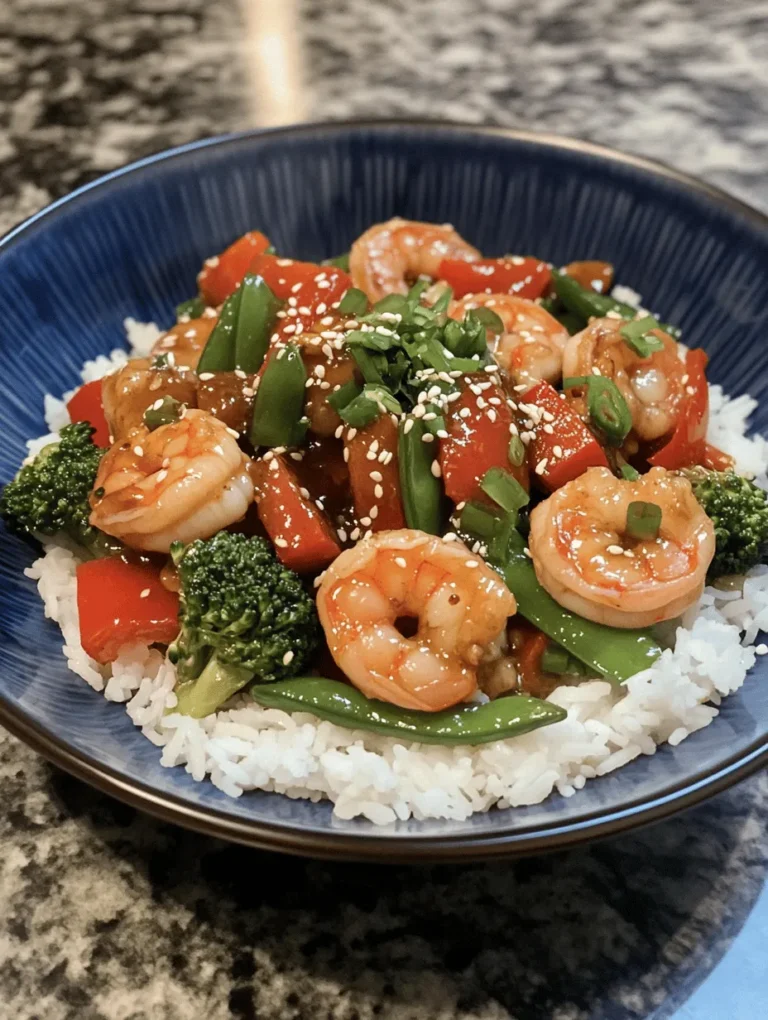 In today's fast-paced world, the demand for quick and healthy meal options is on the rise. One dish that perfectly encapsulates this need is the Quick & Zesty Shrimp and Veggie Stir-Fry. Bursting with vibrant colors and fresh flavors, this stir-fry not only satisfies your hunger but also nourishes your body. Combining succulent shrimp with an array of colorful vegetables, this dish is a feast for both the eyes and the palate.