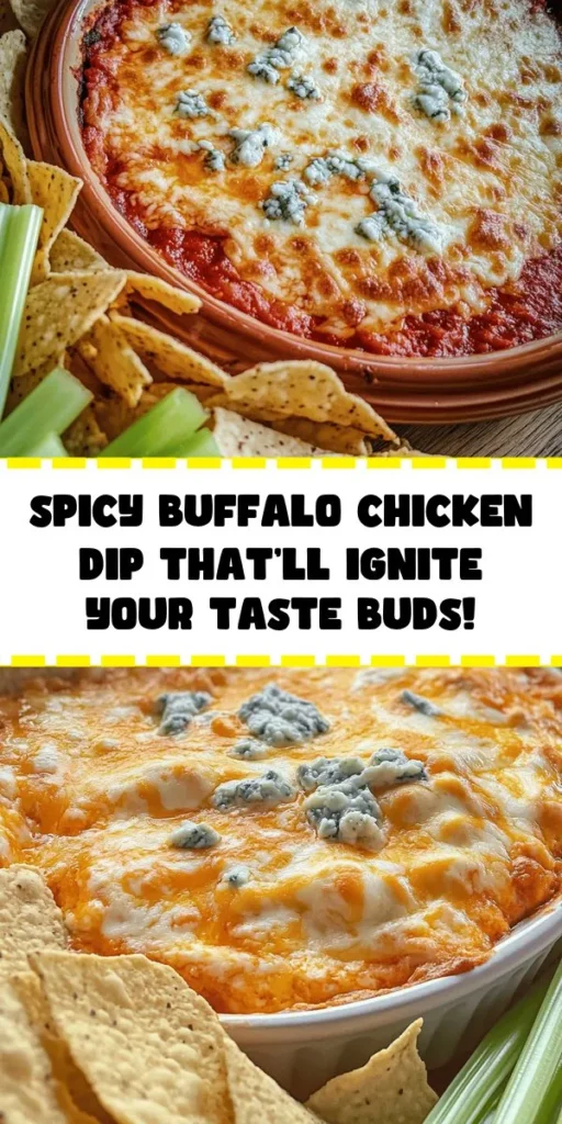 Get ready to spice up your next gathering with this mouthwatering Spicy Buffalo Bliss Dip! Made with tender shredded chicken, creamy cheeses, and a kick of Frank’s RedHot Buffalo Sauce, this dip is perfect for game day or a cozy night in. Bake it until bubbly and serve it hot with crisp celery sticks and crunchy tortilla chips. Quick to whip up and always a crowd-pleaser, your guests will be coming back for more!