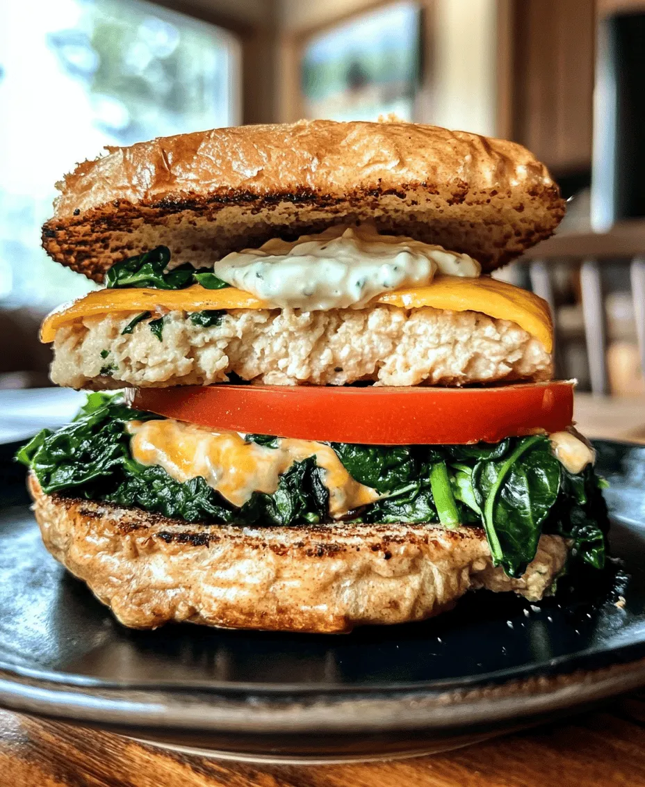 In the realm of flavorful and health-conscious dining, the White Cheddar and Spinach Chicken Burger stands out as a delightful option. This unique twist on the classic burger not only incorporates lean protein but also packs in the nutrients from fresh spinach and the rich taste of white cheddar cheese. The combination of these ingredients creates a burger that is both satisfying and nutritious, making it a perfect choice for anyone looking to indulge without compromising on health.
