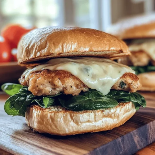 In the realm of flavorful and health-conscious dining, the White Cheddar and Spinach Chicken Burger stands out as a delightful option. This unique twist on the classic burger not only incorporates lean protein but also packs in the nutrients from fresh spinach and the rich taste of white cheddar cheese. The combination of these ingredients creates a burger that is both satisfying and nutritious, making it a perfect choice for anyone looking to indulge without compromising on health.