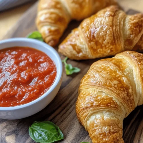 If you're on the hunt for a deliciously indulgent snack that perfectly marries flaky pastry with gooey cheese and savory pepperoni, look no further than Mozzarella Pepperoni Croissant Rolls. This delightful recipe is a unique twist on traditional croissants, transforming them into a mouth-watering treat that is sure to impress. The appeal of these croissant rolls lies not only in their irresistible flavor combination but also in their versatility. Whether you're hosting a gathering, preparing for game day, or simply craving a tasty snack, these croissant rolls are a crowd-pleaser that will leave everyone coming back for more.