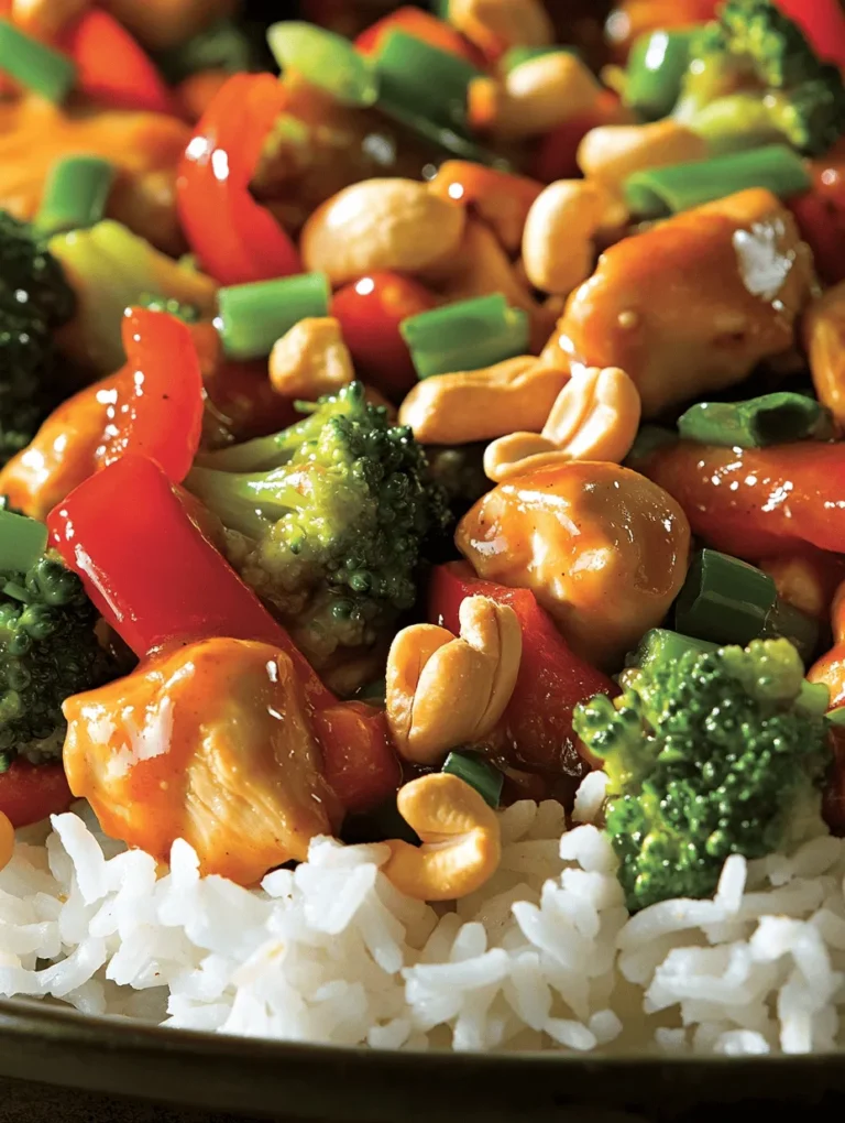 In our fast-paced world, takeout meals have gained immense popularity due to their convenience and wide variety. After a long day, the thought of ordering a quick meal can be incredibly appealing. However, while takeout can satisfy immediate cravings, it often lacks the nutritional value and freshness that home-cooked meals provide. This is where the "Better-Than-Takeout Cashew Chicken" comes into play—a delightful dish that brings the flavors of your favorite Chinese restaurant straight to your kitchen.
